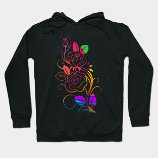 Flowers Art Hoodie